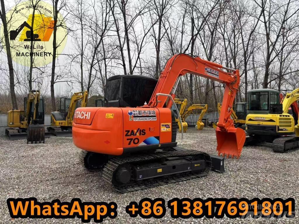 Hitachi ZX 70 Mini kotrók < 7t