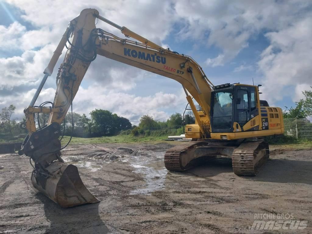 Komatsu PC210LC-10 Lánctalpas kotrók