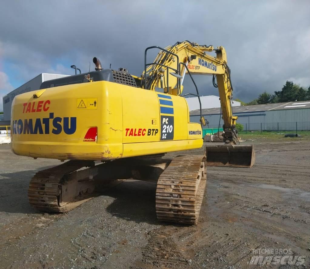 Komatsu PC210LC-10 Lánctalpas kotrók