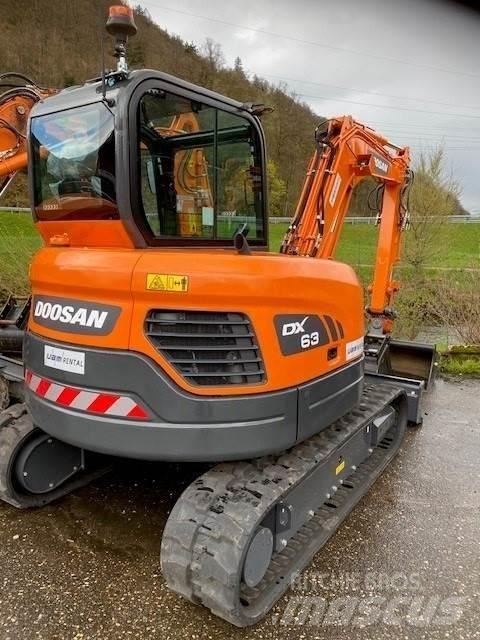 Develon DX63-3 Mini kotrók < 7t