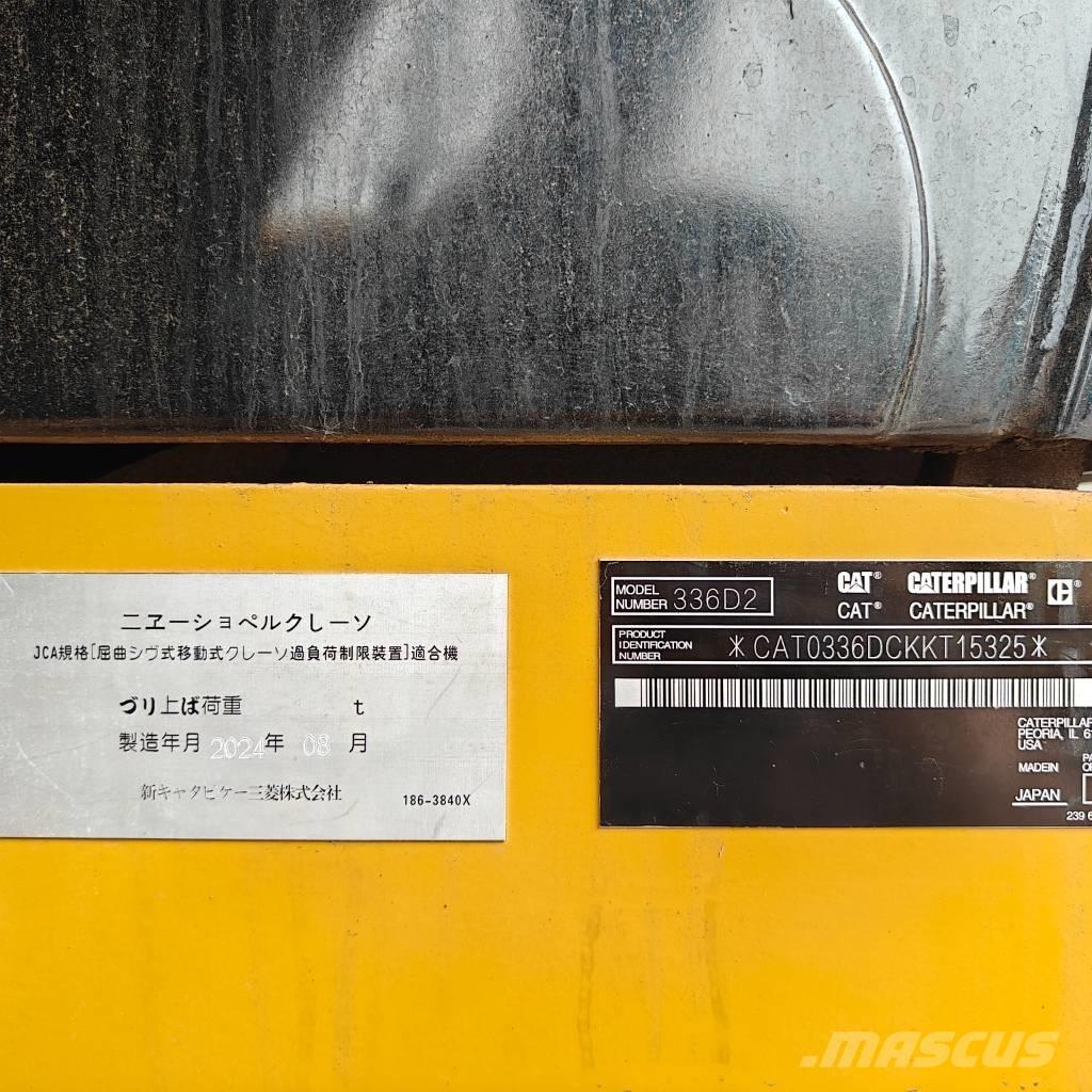 CAT 336D2 Lánctalpas kotrók