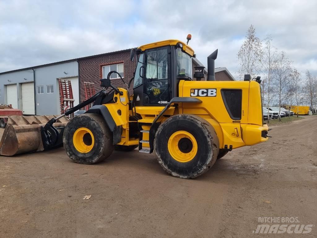 JCB 436 E HT Gumikerekes homlokrakodók