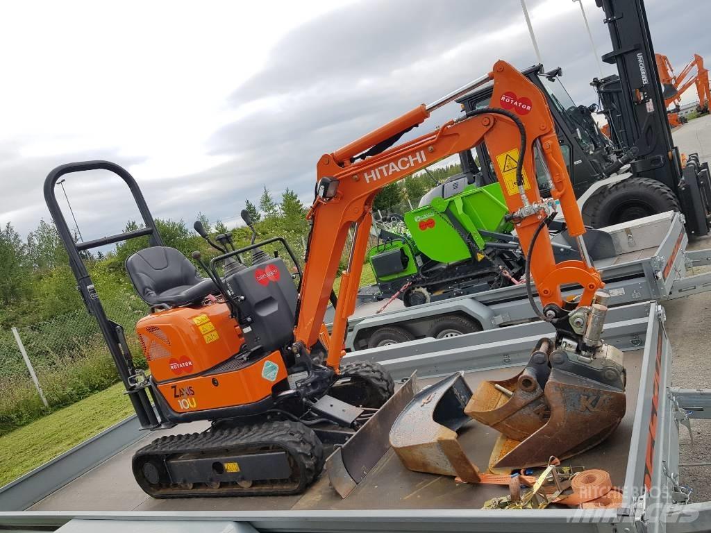 Hitachi ZX10U-2 Mini kotrók < 7t