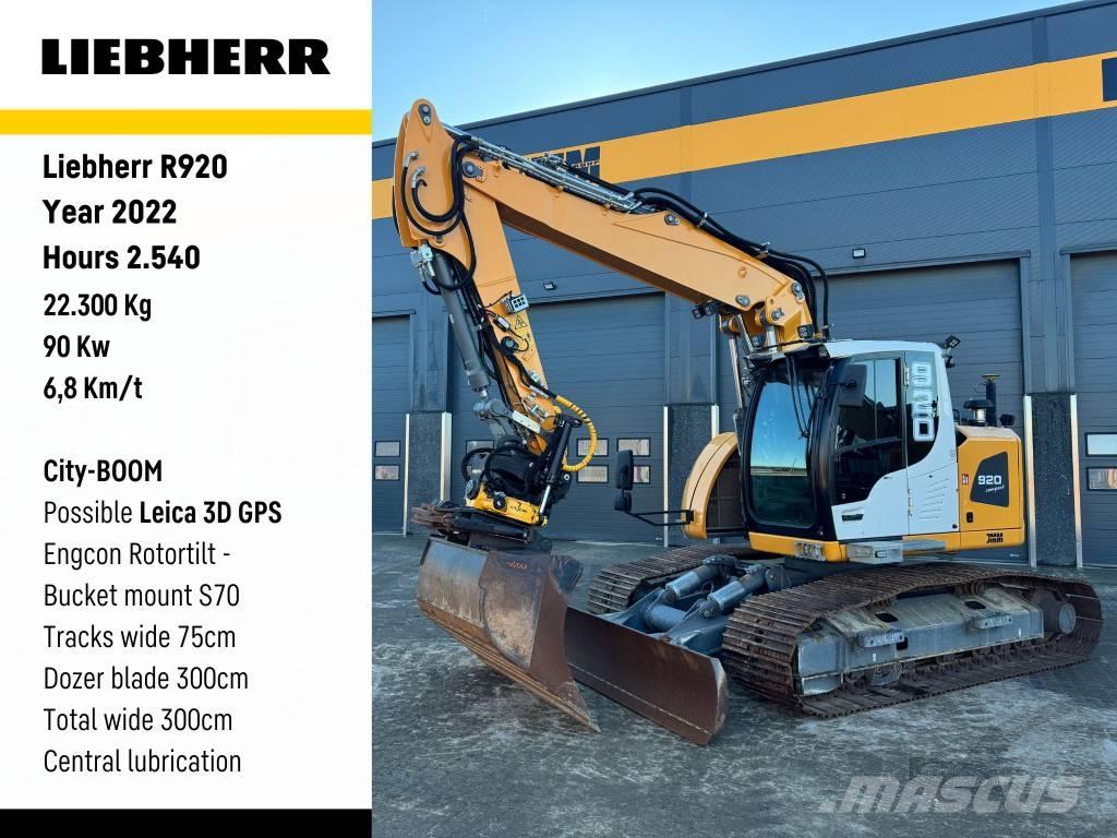 Liebherr R 920 Lánctalpas kotrók