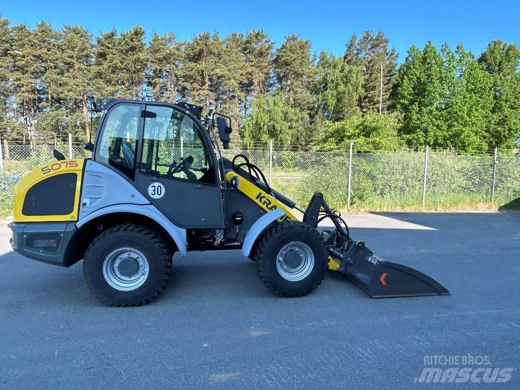 Kramer 5075 Gumikerekes homlokrakodók