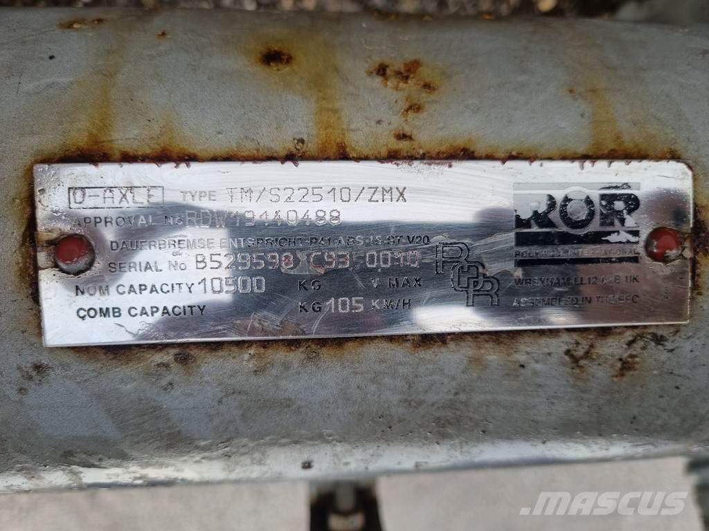  ROR TM/S22510/ZMX Tengelyek