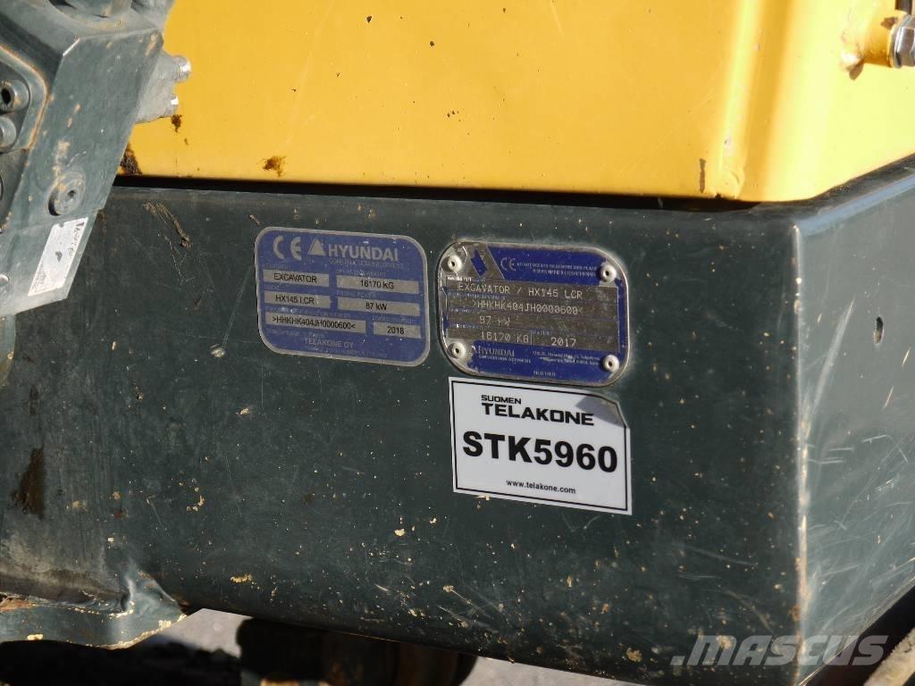Hyundai HX 145 LCRD Lánctalpas kotrók