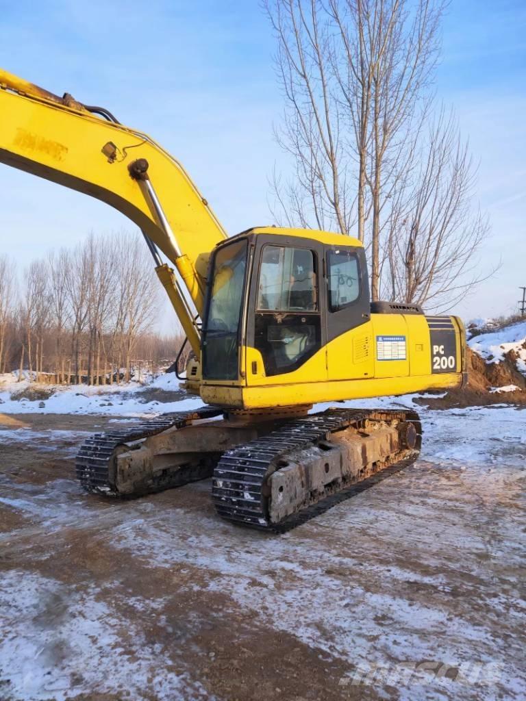 Komatsu pc200-7 Lánctalpas kotrók
