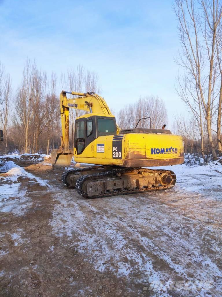 Komatsu pc200-7 Lánctalpas kotrók