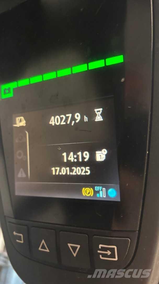 Linde E25 Elektromos targoncák