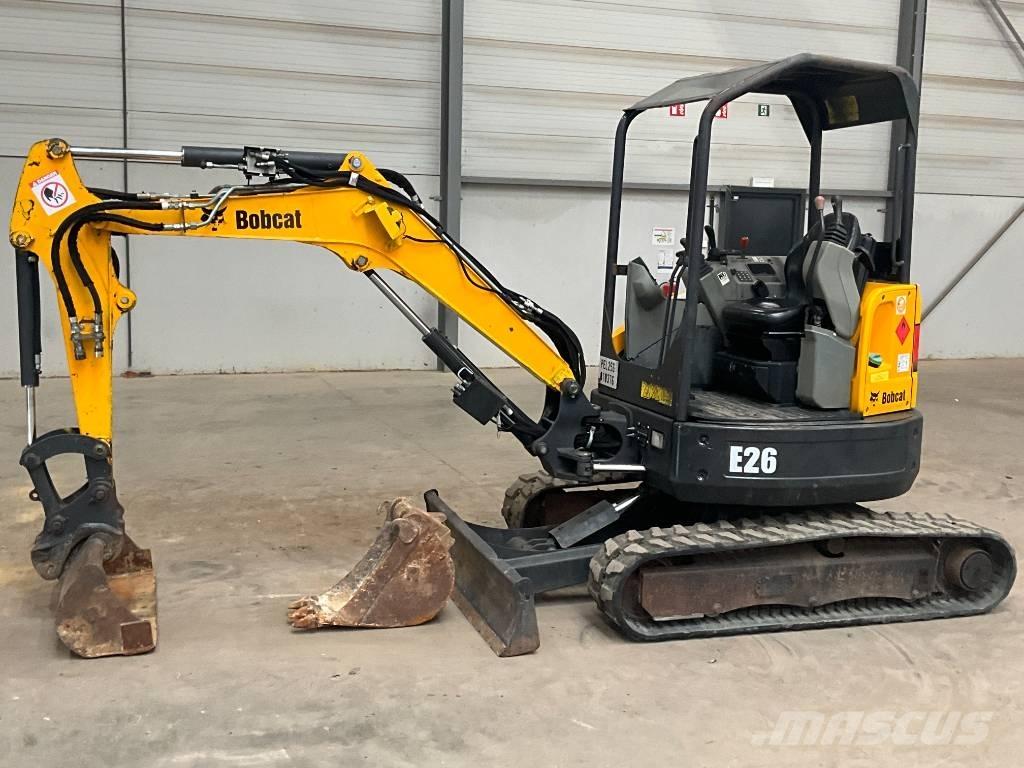 Bobcat E 26 EM Mini kotrók < 7t