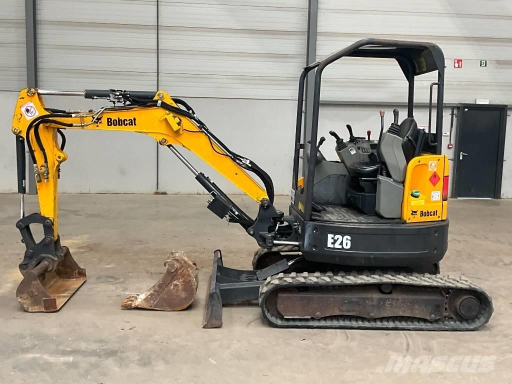 Bobcat E 26 EM Mini kotrók < 7t