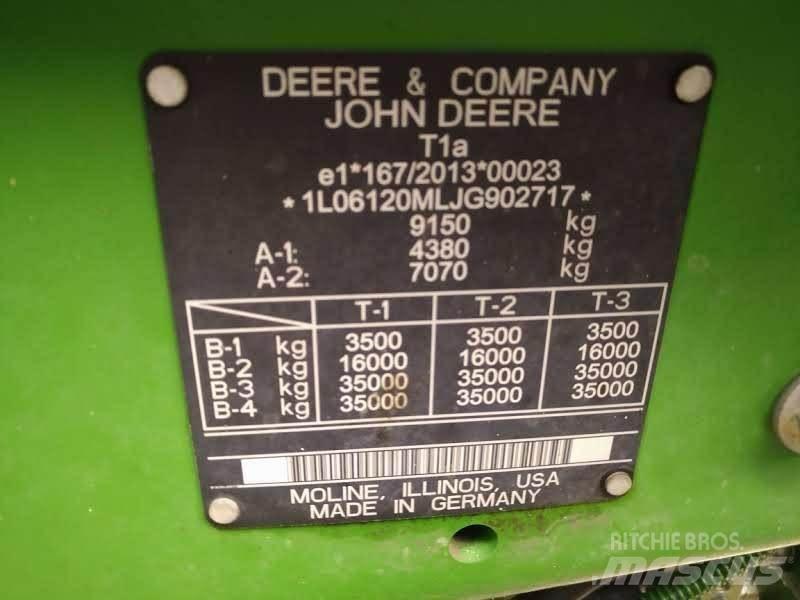 John Deere 6120 M Traktorok
