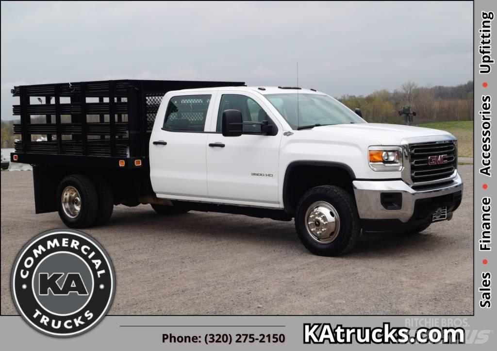 GMC Sierra 3500 HD Platós / Ponyvás teherautók