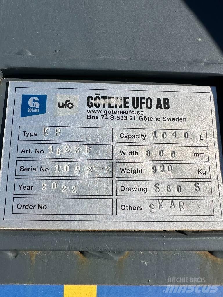 UFO KB-S80 Lánctalpas kotrók