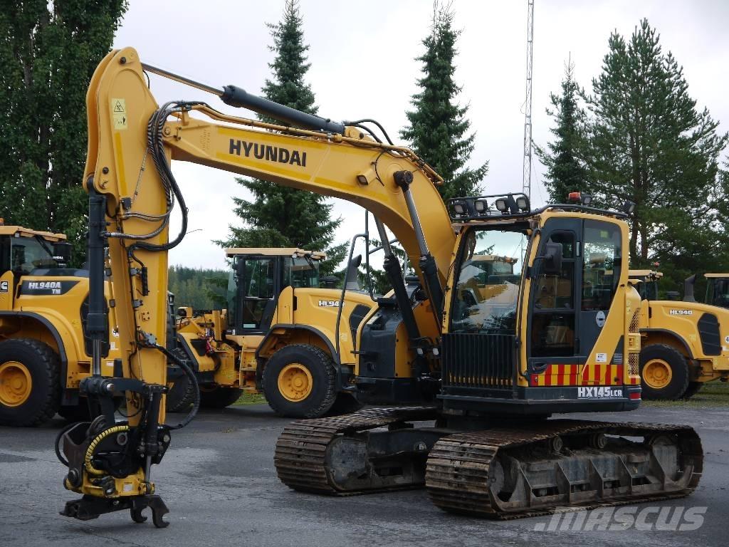 Hyundai HX 145 LCR Lánctalpas kotrók