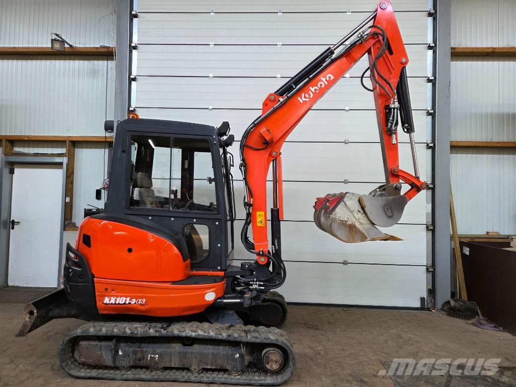 Kubota KX 101-3 A Mini kotrók < 7t