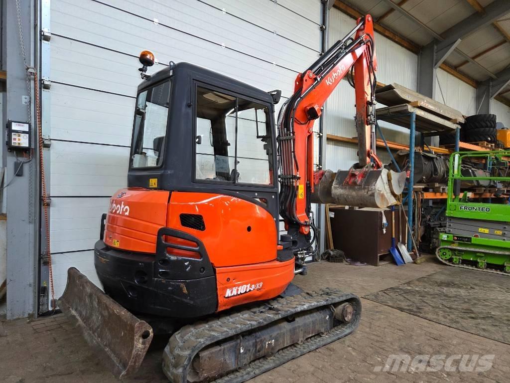 Kubota KX 101-3 A Mini kotrók < 7t
