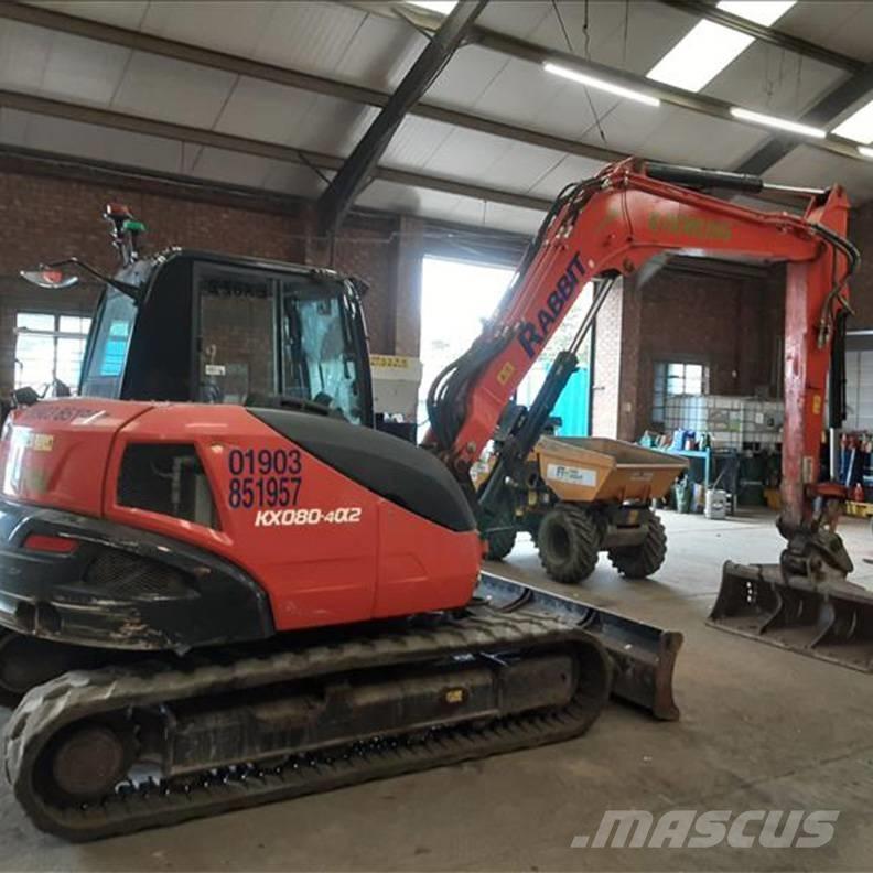 Kubota KX080-4a2 Közepes (midi) kotrók 7 t - 12 t
