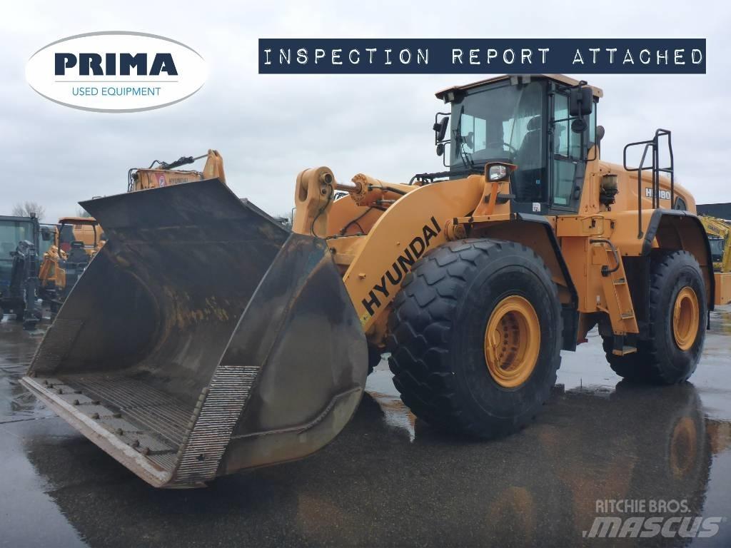 Hyundai HL980 Gumikerekes homlokrakodók