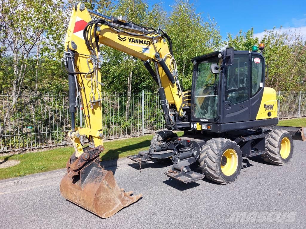 Yanmar B95W Gumikerekes kotrók