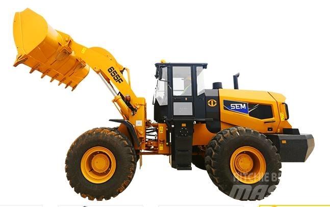 CAT 655F Gumikerekes homlokrakodók