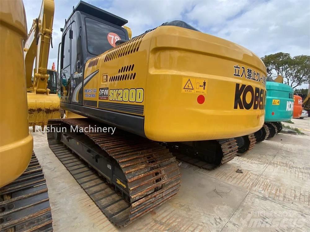 Kobelco SK200 Lánctalpas kotrók
