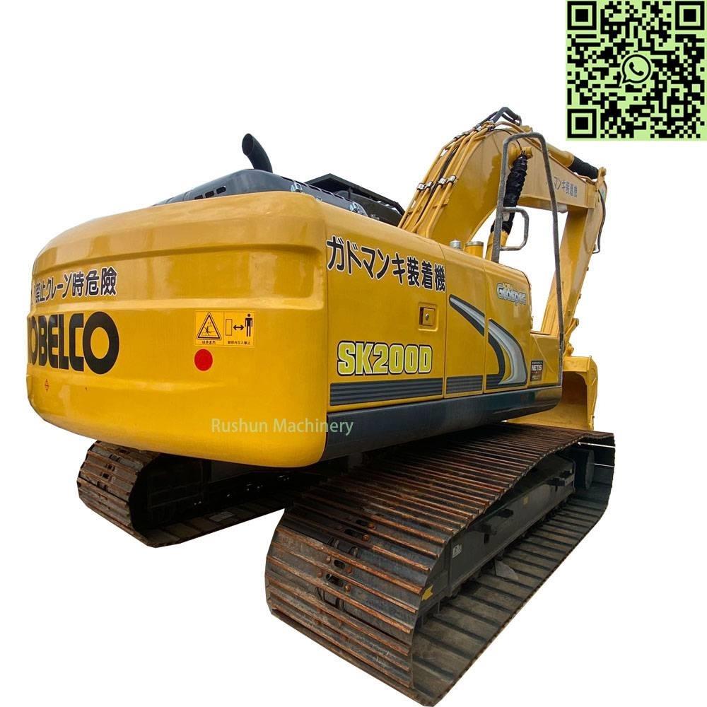 Kobelco SK200 Lánctalpas kotrók