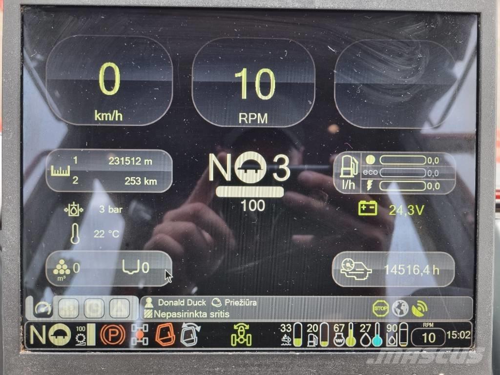 Komatsu 895 Kihordók