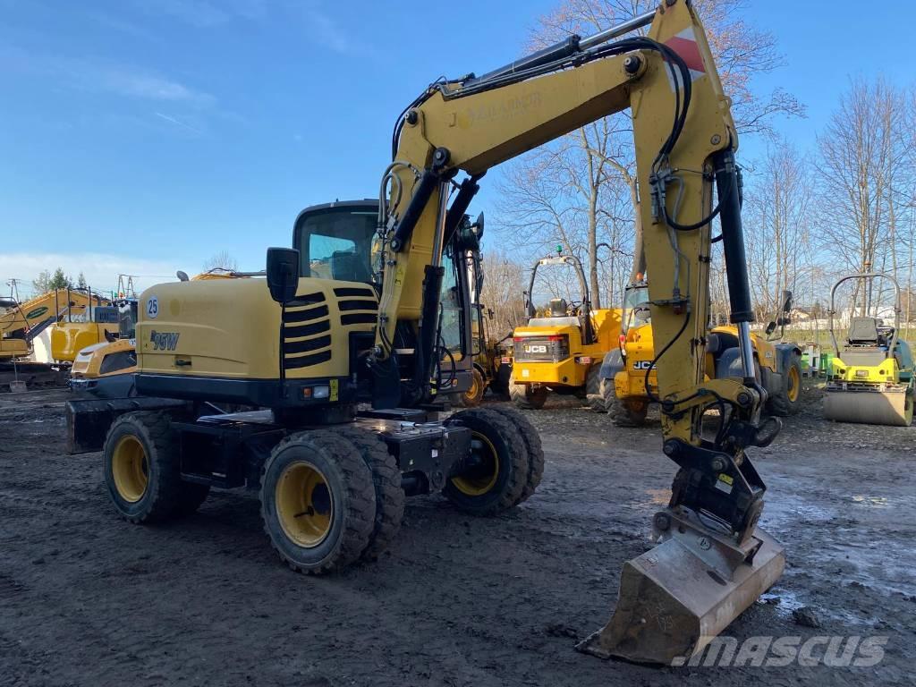 Yanmar B 95 W Gumikerekes kotrók