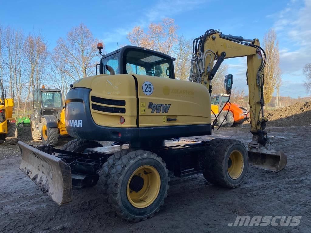 Yanmar B 95 W Gumikerekes kotrók