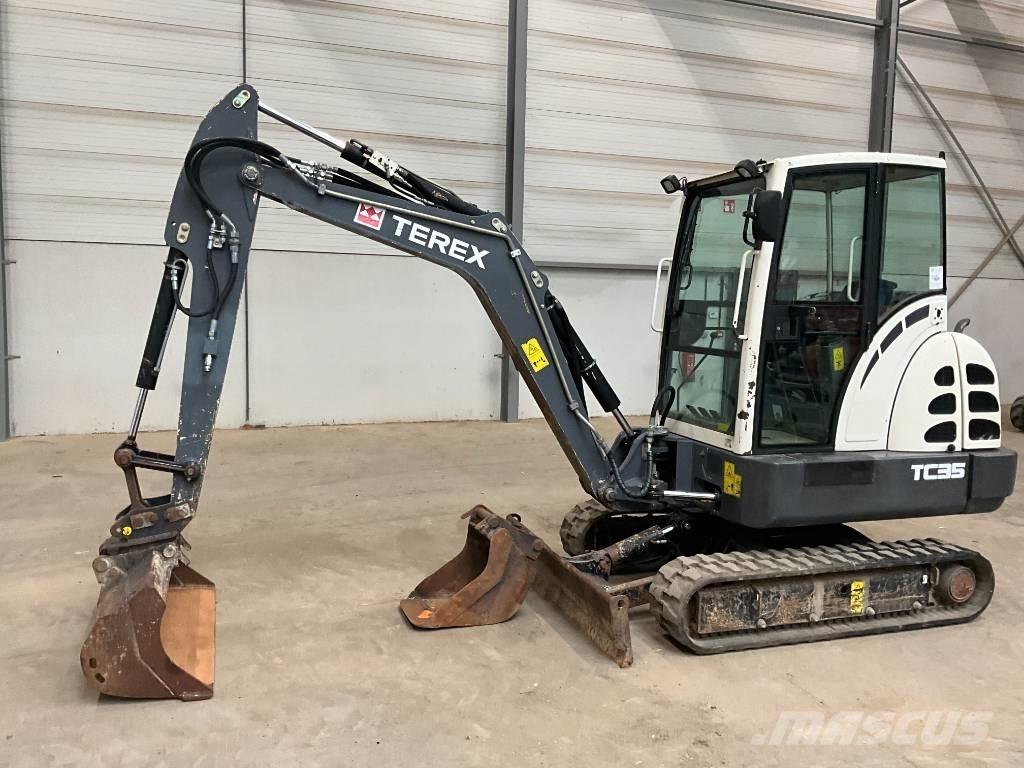 Terex TC 35 Mini kotrók < 7t
