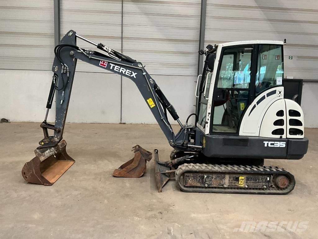 Terex TC 35 Mini kotrók < 7t