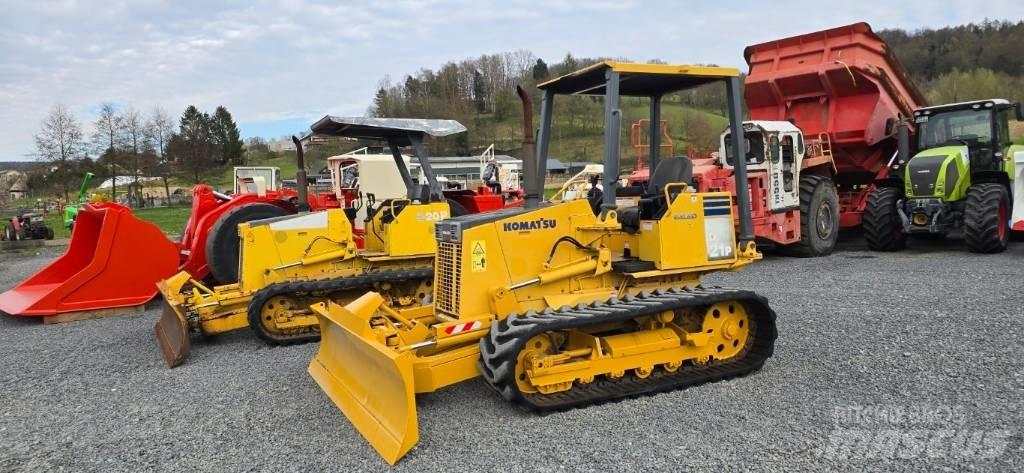 Komatsu D 21 P-8 lánctalpas dózerek