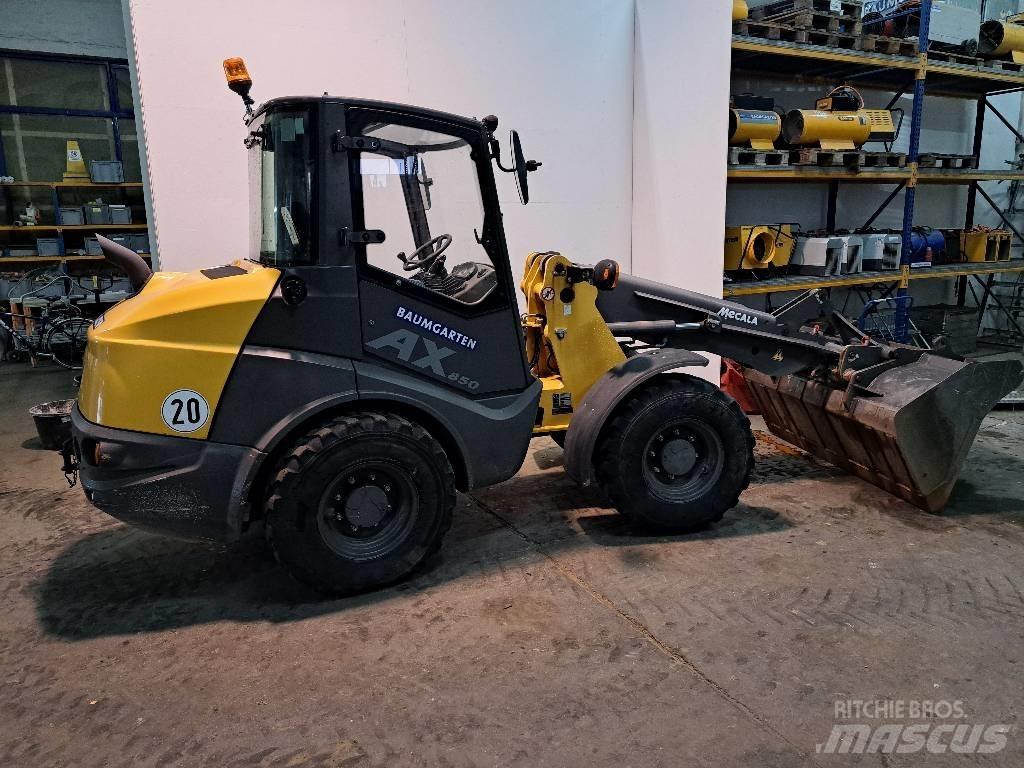 Mecalac AX 850 Gumikerekes homlokrakodók