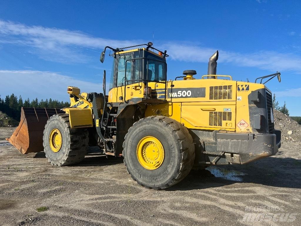 Komatsu WA 500-6 Gumikerekes homlokrakodók