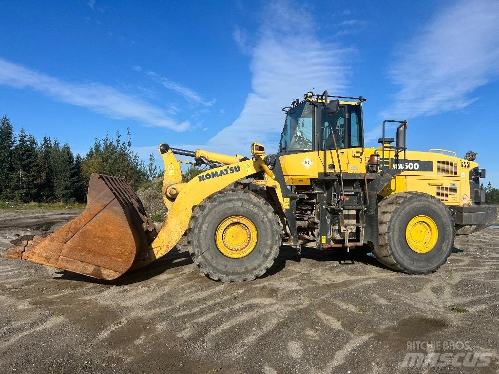Komatsu WA 500-6 Gumikerekes homlokrakodók