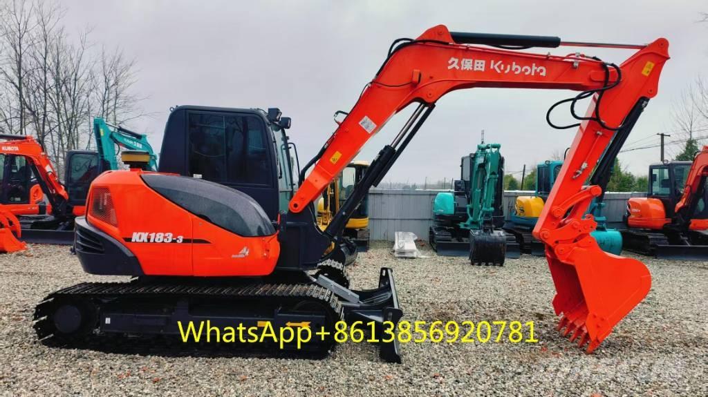 Kubota KX 183 Lánctalpas kotrók
