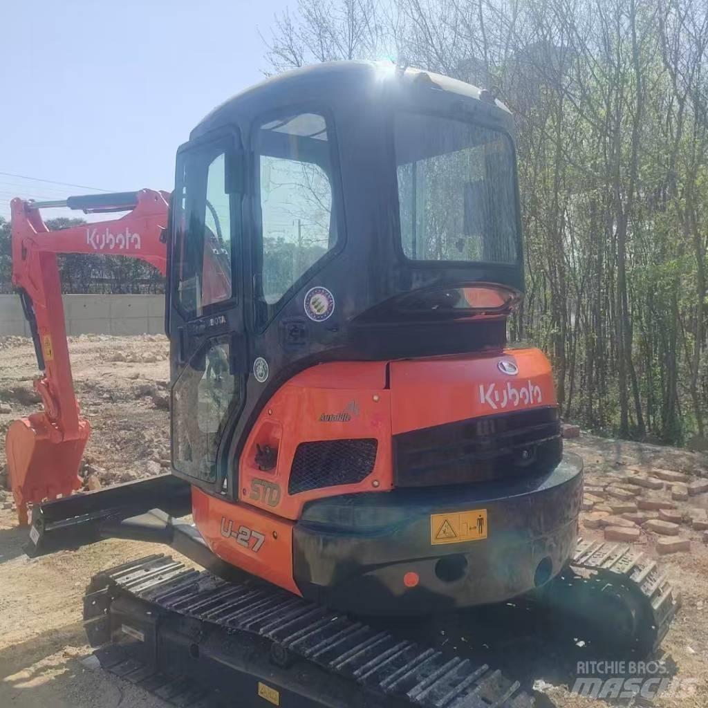Kubota U 27 Mini kotrók < 7t