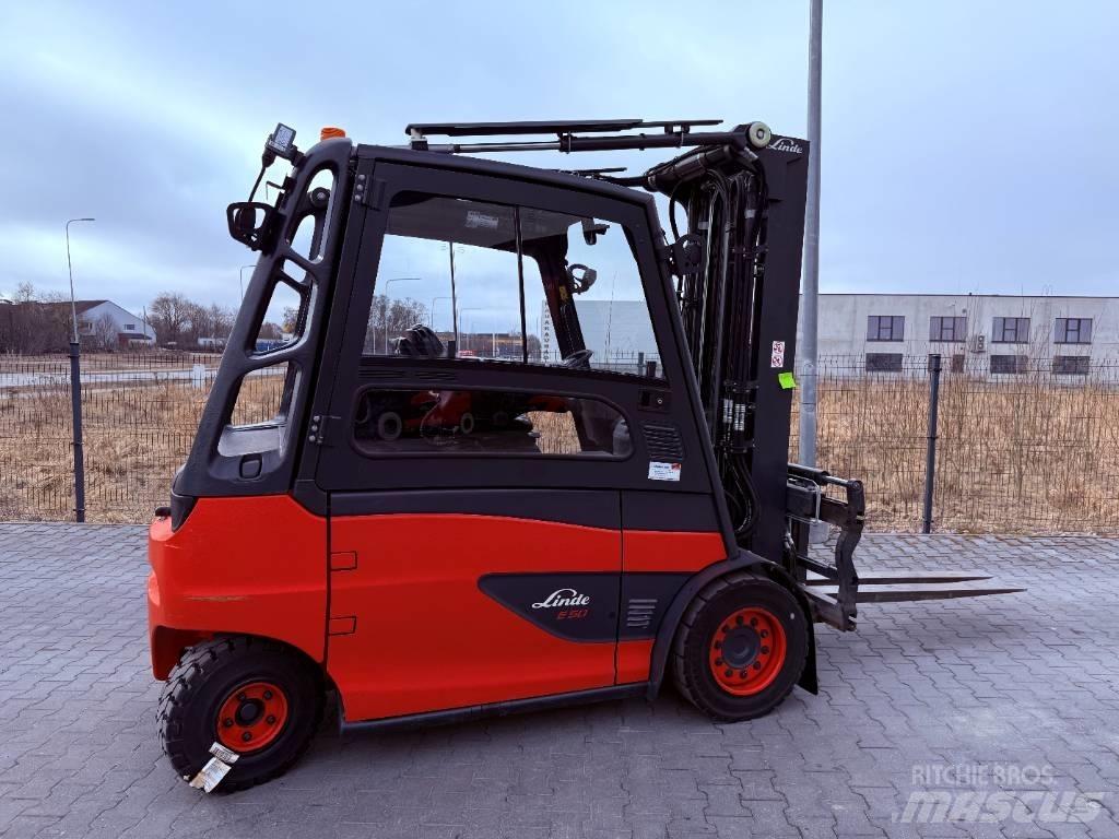 Linde E50/600HL/388 Elektromos targoncák
