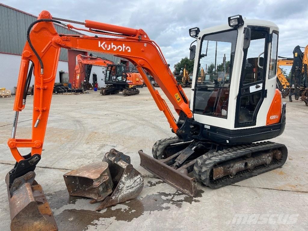 Kubota KX 61-3 Mini kotrók < 7t