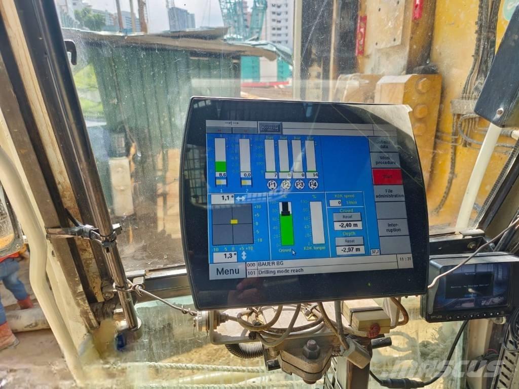 Bauer BG 36 Nagy teljesítményű fúrók