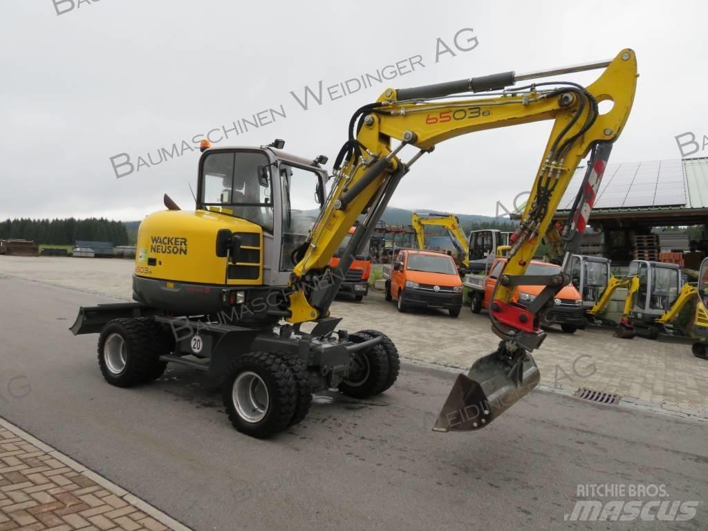 Wacker Neuson 6503 Gumikerekes kotrók