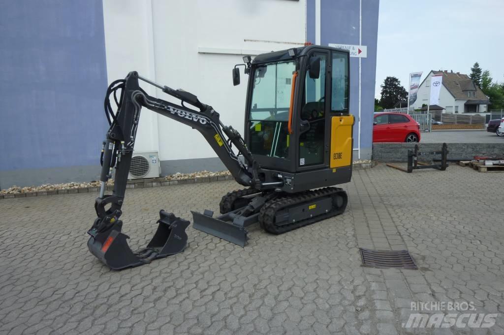 Volvo EC 18 E Mini kotrók < 7t