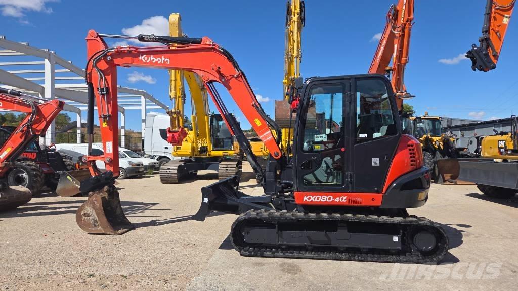 Kubota KX 080-4 Közepes (midi) kotrók 7 t - 12 t