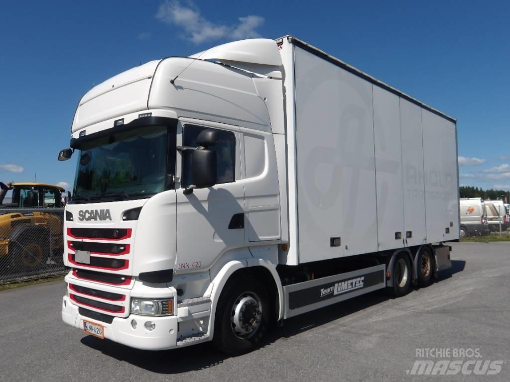 Scania R490 6x2 Dobozos teherautók