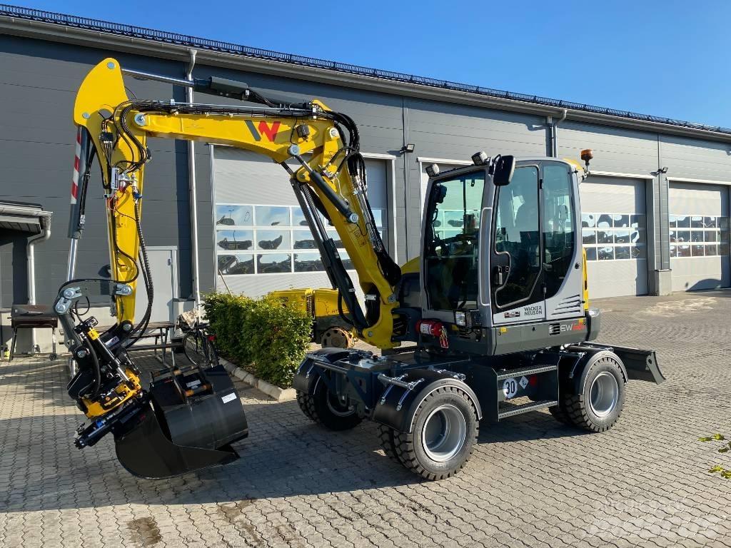 Wacker Neuson EW 65 Gumikerekes kotrók