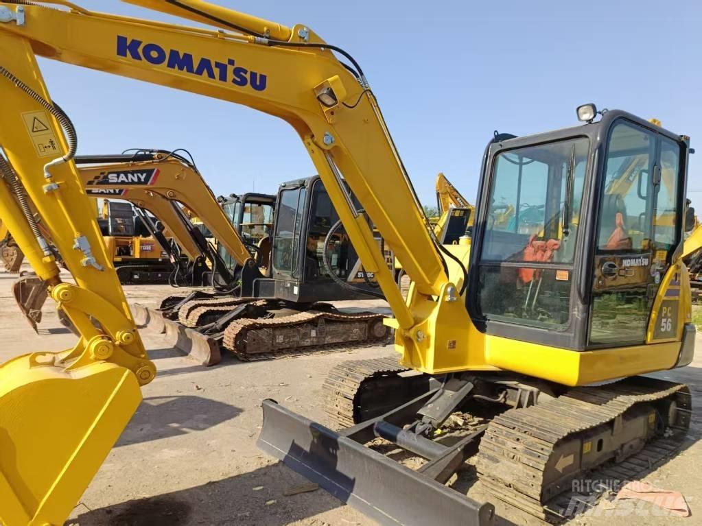 Komatsu PC56 Lánctalpas kotrók