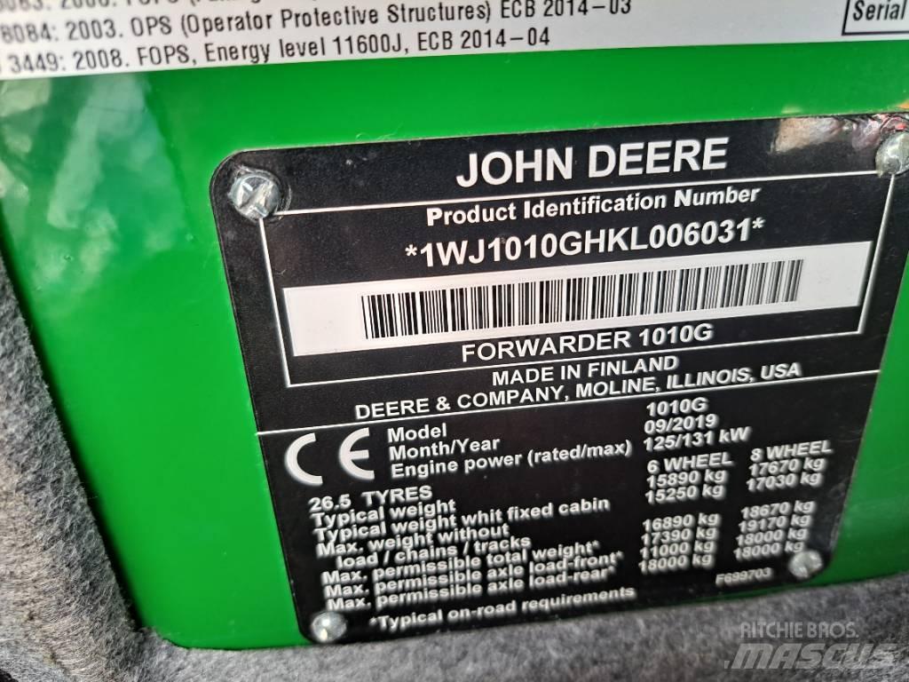 John Deere 1010G Kihordók