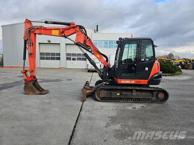 Kubota KX 080-4 Közepes (midi) kotrók 7 t - 12 t